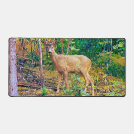 Natuur Waterverf Mooie Herten Bureaumat