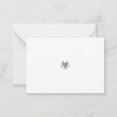 natuur waterverf notitiekaartje (Achterkant)