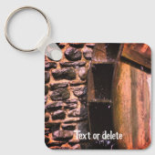 Natuur waterwiel - Aangepast Sleutelhanger (Voorkant)