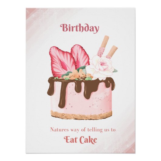 Natuur Way Poster (Voorkant)