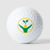 Natuur & Welzijn Symbool Golfballen (Voorkant)