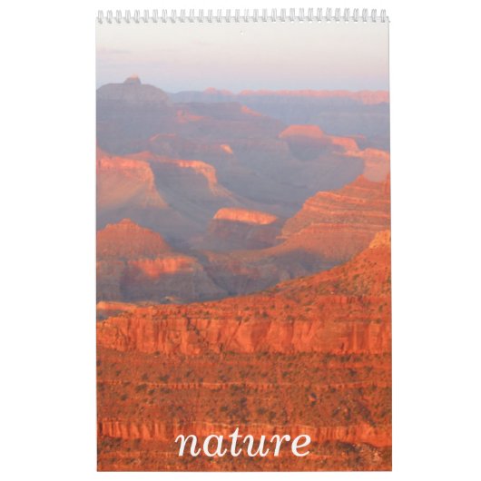 natuur wereld kalender (Hoes)