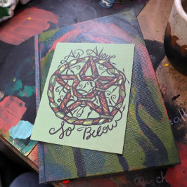 Natuur Wicca Briefkaart