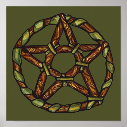 Natuur Wicca Poster (Voorkant)