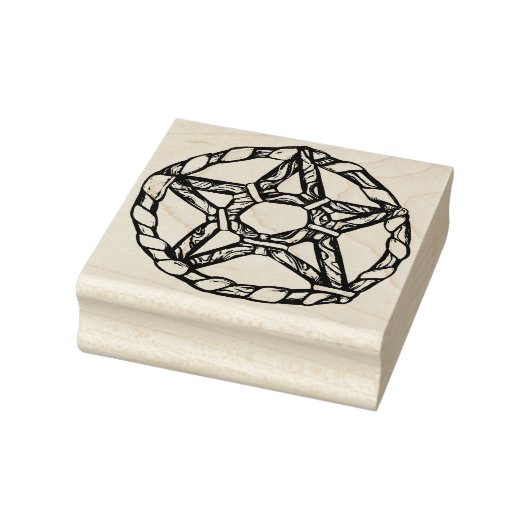 Natuur Wicca Rubberstempel (Stempel)