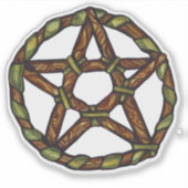 Natuur Wicca Sticker (Voorkant)
