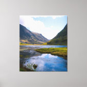 natuur wiew, berg canvas afdruk (Voorkant)