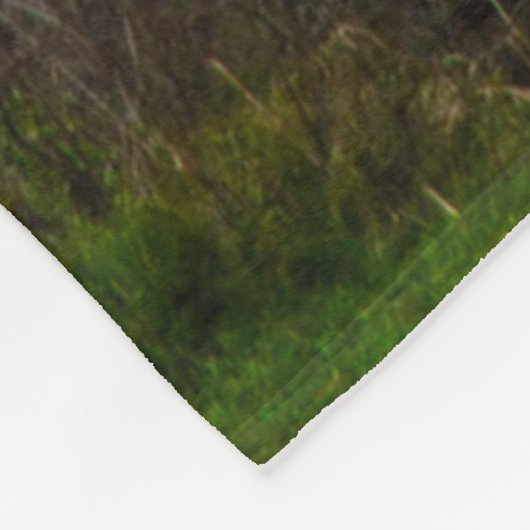 natuur wiew, berg fleece deken (Hoek)