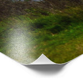 natuur wiew, berg foto afdruk (Hoek)