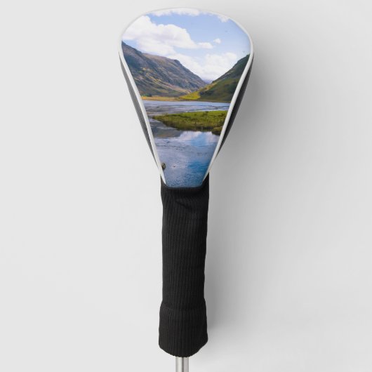 natuur wiew, berg golfheadcover (Voorkant)