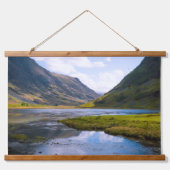 natuur wiew, berg hangend wandkleed (Voorkant)