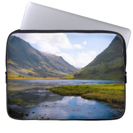 natuur wiew, berg laptop sleeve