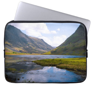natuur wiew, berg laptop sleeve