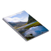 natuur wiew, berg notitieboek (Rechterzijde)