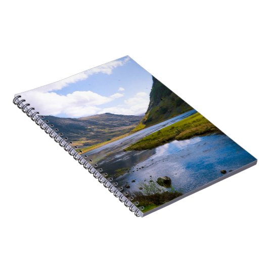 natuur wiew, berg notitieboek (Rechterzijde)