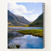 natuur wiew, berg notitieboek (Achterkant)