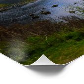 natuur wiew, berg perfect poster (Hoek)