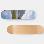 natuur wiew, berg persoonlijk skateboard (Horizontaal)