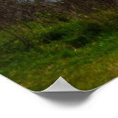 natuur wiew, berg poster (Hoek)