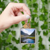 natuur wiew, berg sleutelhanger (Hand)