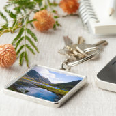 natuur wiew, berg sleutelhanger (Zijkant)