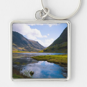 natuur wiew, berg sleutelhanger
