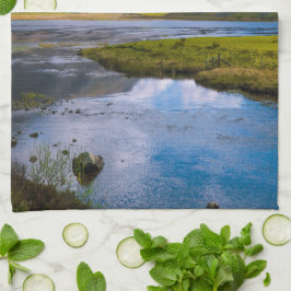 natuur wiew, berg theedoek