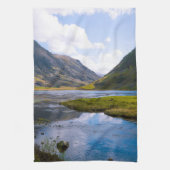 natuur wiew, berg theedoek (Verticaal)