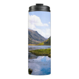 natuur wiew, berg thermosbeker