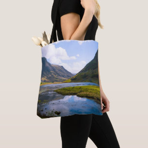 natuur wiew, berg tote bag