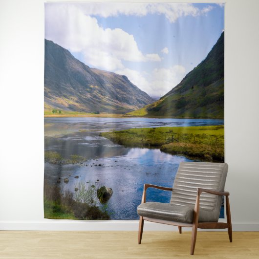 natuur wiew, berg wandkleed (In situ)