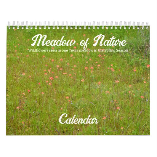 Natuur Wilde Bloemen Kalender (Hoes)