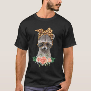 Natuur Wilde Dieren Pun Koel Knaagdier Wasbeer T-shirt