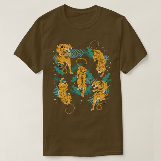 Natuur Wildlife Tiger T-shirt (Design voorkant)