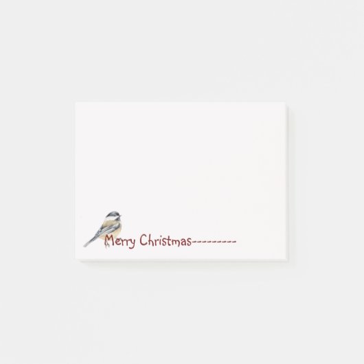 Natuur Wildlife voor gevluchte kerstaven Post-it® Notes (Voorkant)