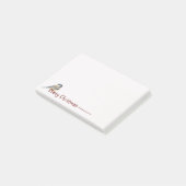 Natuur Wildlife voor gevluchte kerstaven Post-it® Notes (Schuin)