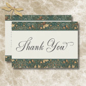  Natuur William Morris Elegant Wedding Bedankkaart