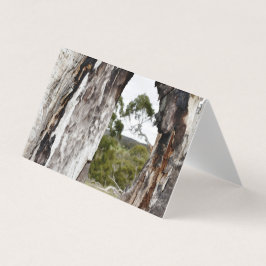 Natuur Window Blank Wenskaart Kaart