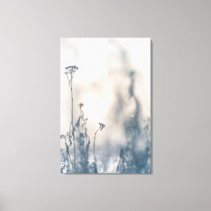 Natuur WinterPlanten Canvas Afdruk