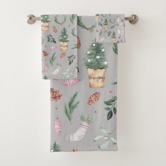 Natuur winterverdragen bad handdoek (Insitu)