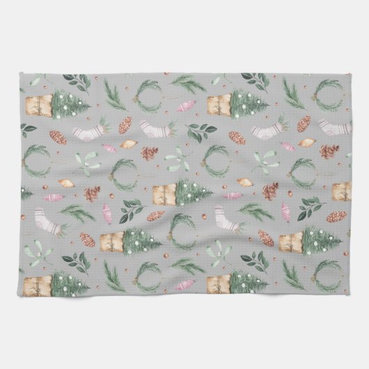 Natuur winterverdragen theedoek (Horizontaal)