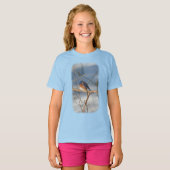 Natuur wintervogel t-shirt (Voorkant volledig)