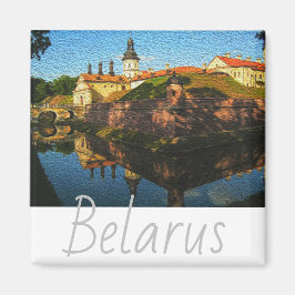 Natuur Wit-Rusland Nesvizh Palace Architecture Mag Magneet