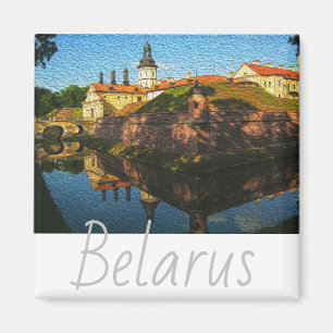 Natuur Wit-Rusland Nesvizh Palace Architecture Mag Magneet
