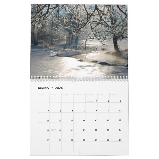 Natuur Wonder 2012 Kalender (Jan 2026)