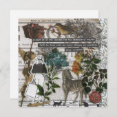 Natuur Wonder Flat Wenskaart (Voorkant / Achterkant)