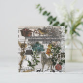 Natuur Wonder Flat Wenskaart (Staand voorkant)