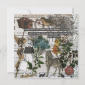 Natuur Wonder Flat Wenskaart (Voorkant)