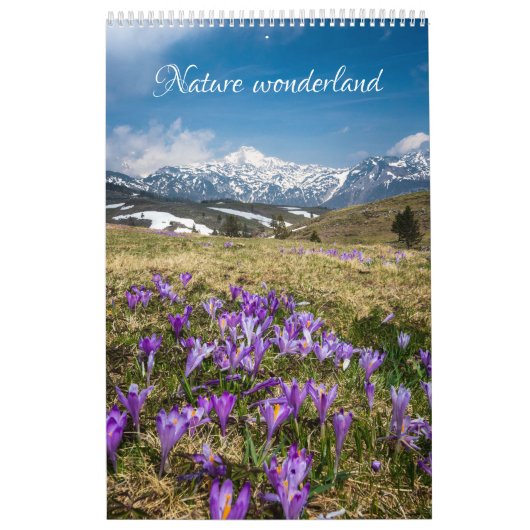 Natuur wonderland v2 kalender 2023 (Hoes)