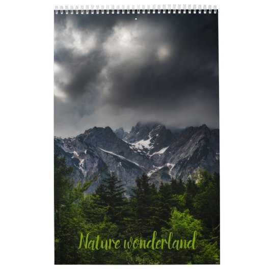 Natuur Wonderland v3 Landschapsfotokalender Kalender (Hoes)